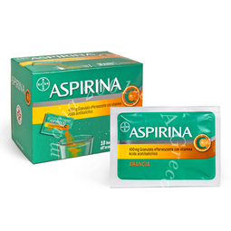 Aspirina 400 mg granulato effervescente con vitamina c 10 bustine carta/pe/al/pe 10 g