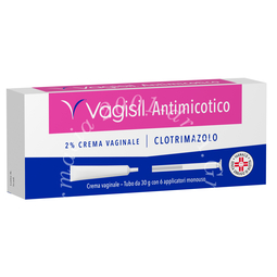 Vagisil antimicotico 2% crema vaginale 1 tubo in al da 30 g con 6 applicatori monouso