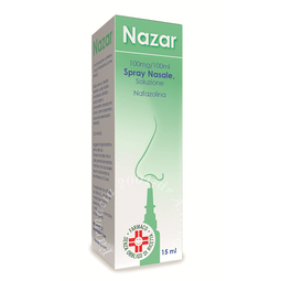 Nazar 1 mg/ml spray nasale soluzione 1 flacone in vetro da 15 ml