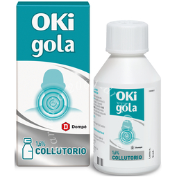 Oki gola 1,6% collutorio flacone da 150 ml
