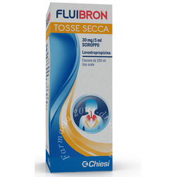 Fluibron tosse secca 30 mg/5 ml sciroppo flacone da 200 ml con misurino dosatore