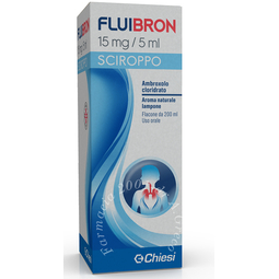 Fluibron 15 mg/5 ml sciroppo flacone 200 ml