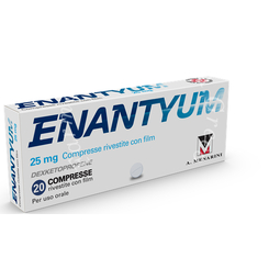 Enantyum 25 mg compresse rivestite con film 20 compresse in blister aclar/al