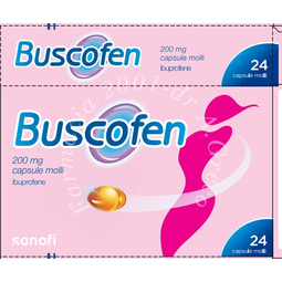 Buscofen 200 mg capsule molli, 24 capsule in blister al/pvc/pe/pvdc