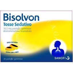 Bisolvon tosse sed 10,5 mg pastiglie gommose 20 pastiglie gommose