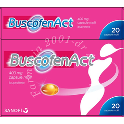 Buscofenact 400 mg capsule molli, 20 capsule in blister pvc/pe/pvdc-al