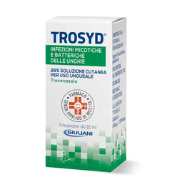 Trosyd 28% soluzione cutanea per uso ungueale flaconcino 12 ml