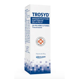 Trosyd 1% polvere cutanea flacone 30 g