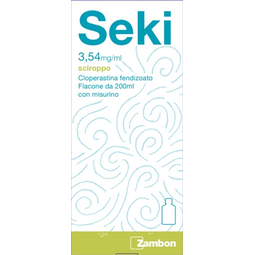 Seki 3,54 mg/ml sciroppo 1 flacone 200 ml con bicchiere dosatore