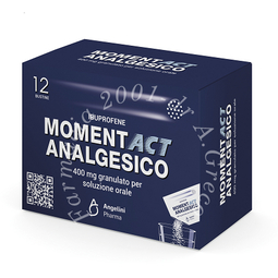 Momentact analgesico 400 mg granulato per soluzione orale 12 bustine