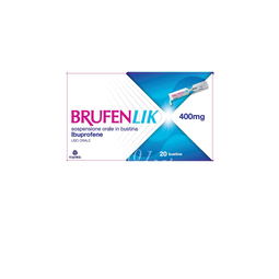 Brufenlik 400 mg sospensione orale in bustina 20 bustine in pet/al/pet/pe da 10 ml