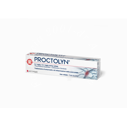 Proctolyn 0,1 mg/g + 10 mg/g crema rettale tubo 30 g
