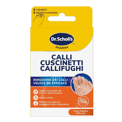 Cerotto callifugo calli duri 4 cerotti + 4 dischetti