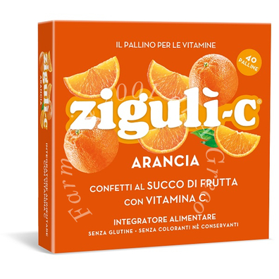 Ziguli c arancia 40 confetti 24 g