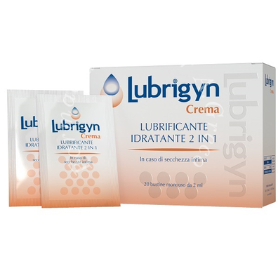 Lubrigyn crema vaginale 20 bustine 2 ml