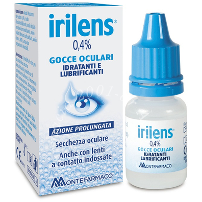 Gocce oculari irilens 0,4% idratanti e lubrificanti 10 ml