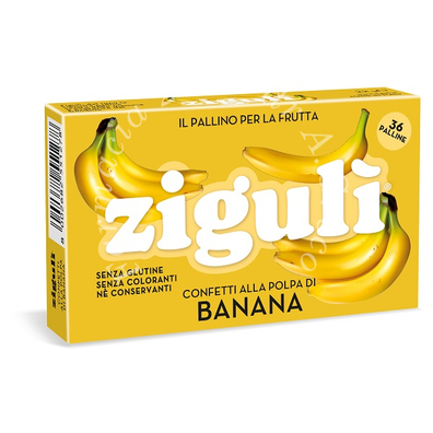 Ziguli banana 36 palline 22 g