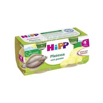 Hipp omogeneizzato platessa con patate 2x80 g