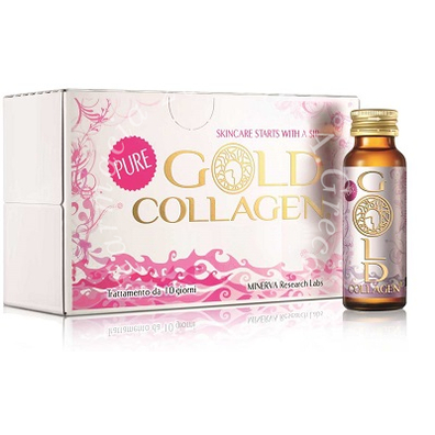 Gold collagen pure 10 flaconi 50 ml