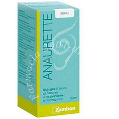 Spray irrigatore per la rimozione del cerume anaurette 30 ml