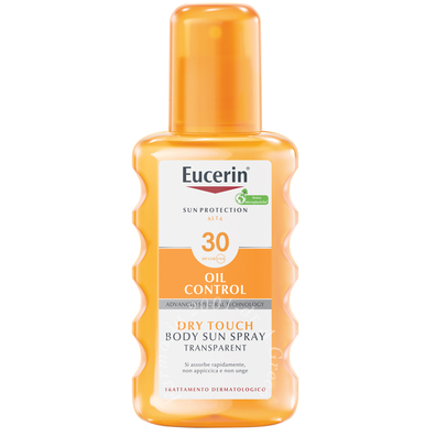 Eucerin sun spray transparent spf30 200 ml