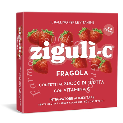 Ziguli c fragola 40 confetti 24 g