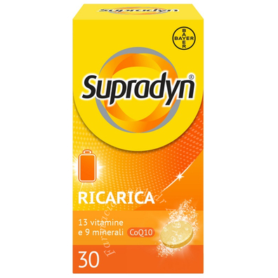 Supradyn ricarica 30 compresse effervescenti