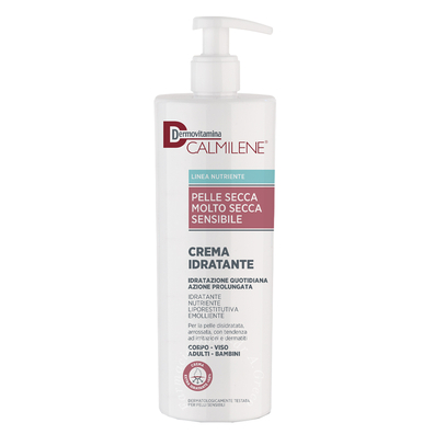 Dermovitamina calmilene crema idratante per pelle secca, molto secca o sensibile 500 ml