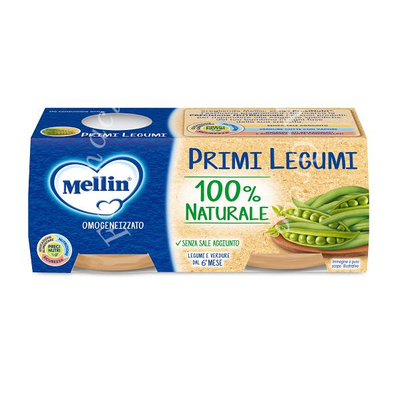 Mellin omogeneizzato primi legumi 2 x 80 g
