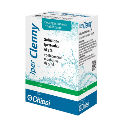 Iper clenny soluzione ipertonica monodose 20 flaconi 5 ml