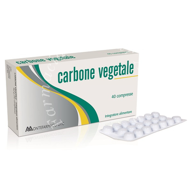 Carbone vegetale 40 compresse