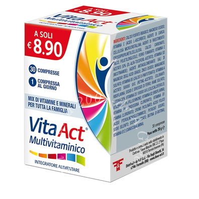 Vita act multivitaminico 30 compresse