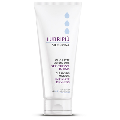 Vidermina lubripiu' olio latte detergente secchezza intima 200 ml
