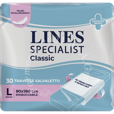 Traversa lines specialist classic 80x180 cm 30 pezzi