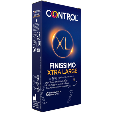 Control finissimo xtra large 6 pezzi