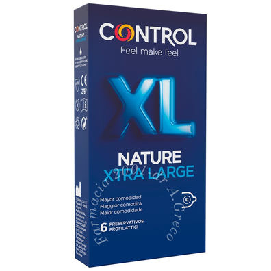Profilattico control nature 2,0 xl 6 pezzi