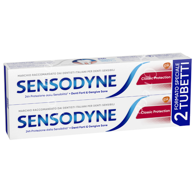 Sensodyne classico protection 2 x 75 ml
