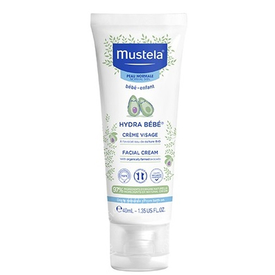 Mustela hydra baby crema viso 40 ml
