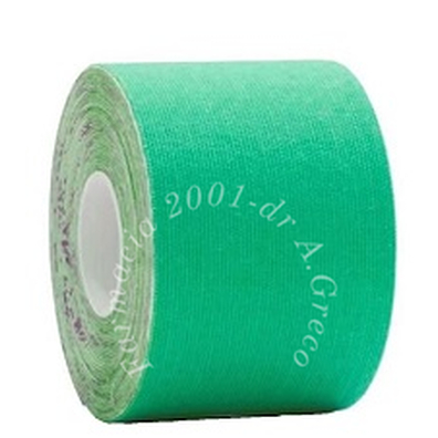 Master-aid sport perform green taping neuromuscolare 5 x 500 cm