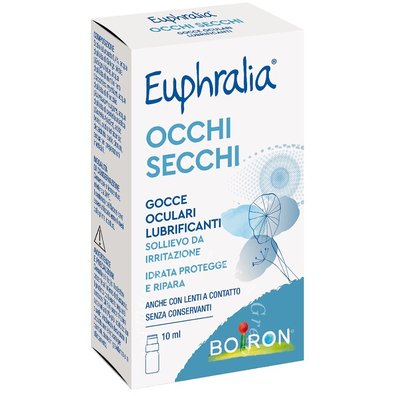 Gocce ocualri lubrificanti euphralia occhi secchi 10 ml