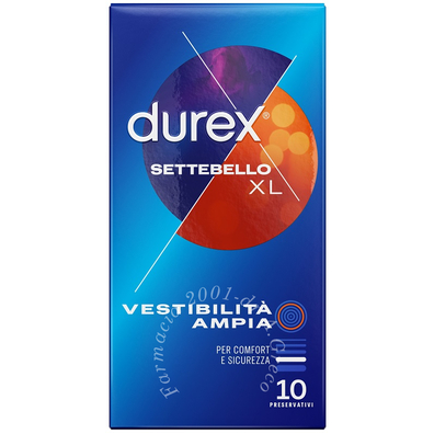 Profilattico durex settebello extralarge 10 pezzi