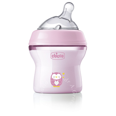 Chicco biberon nat feel pp 0m+ 150 ml bimba