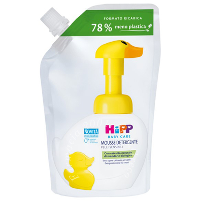Hipp baby care ricarica mousse detergente paperella fun 250 ml