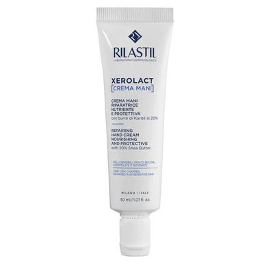 Rilastil xerolact crema mani nutriente e protettiva nuova formula 30 ml