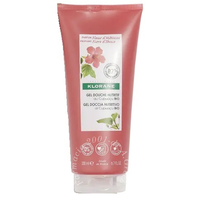 Klorane gel doccia fiore d'ibisco 200 ml