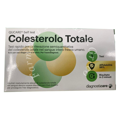 Self test colesterolo totale diagnosti care