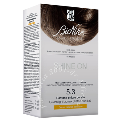 Shine on castano chiaro dorato 5,3 flacone 75 ml + tubo 50 ml