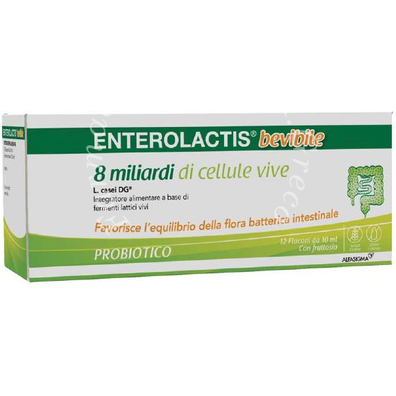 Enterolactis bevibile 12 flaconcini x 10 ml