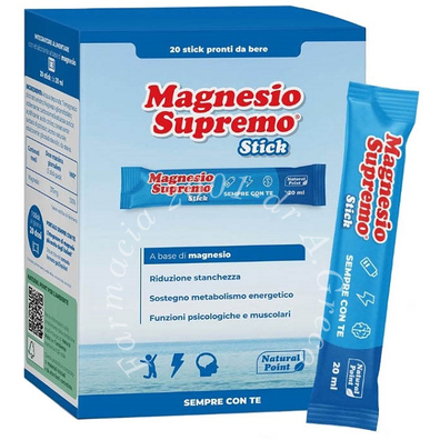 Magnesio supremo 20 stick da 20 ml