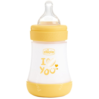 Chicco biberon p5 150ml slow silicone uni